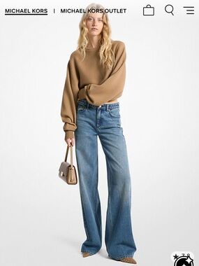 Michael Kors Wide Leg Jeans
